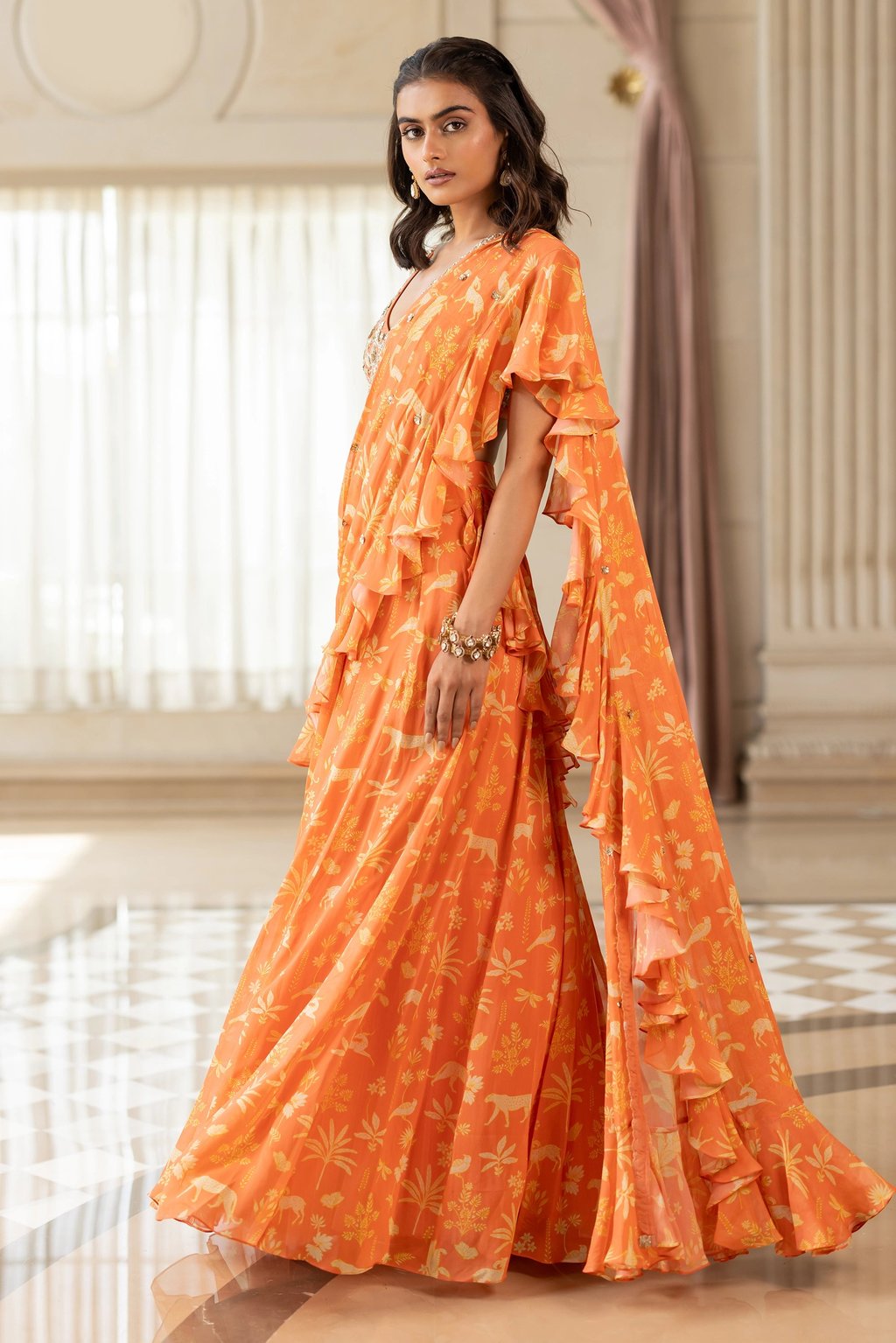 Tatiana Saree Set
