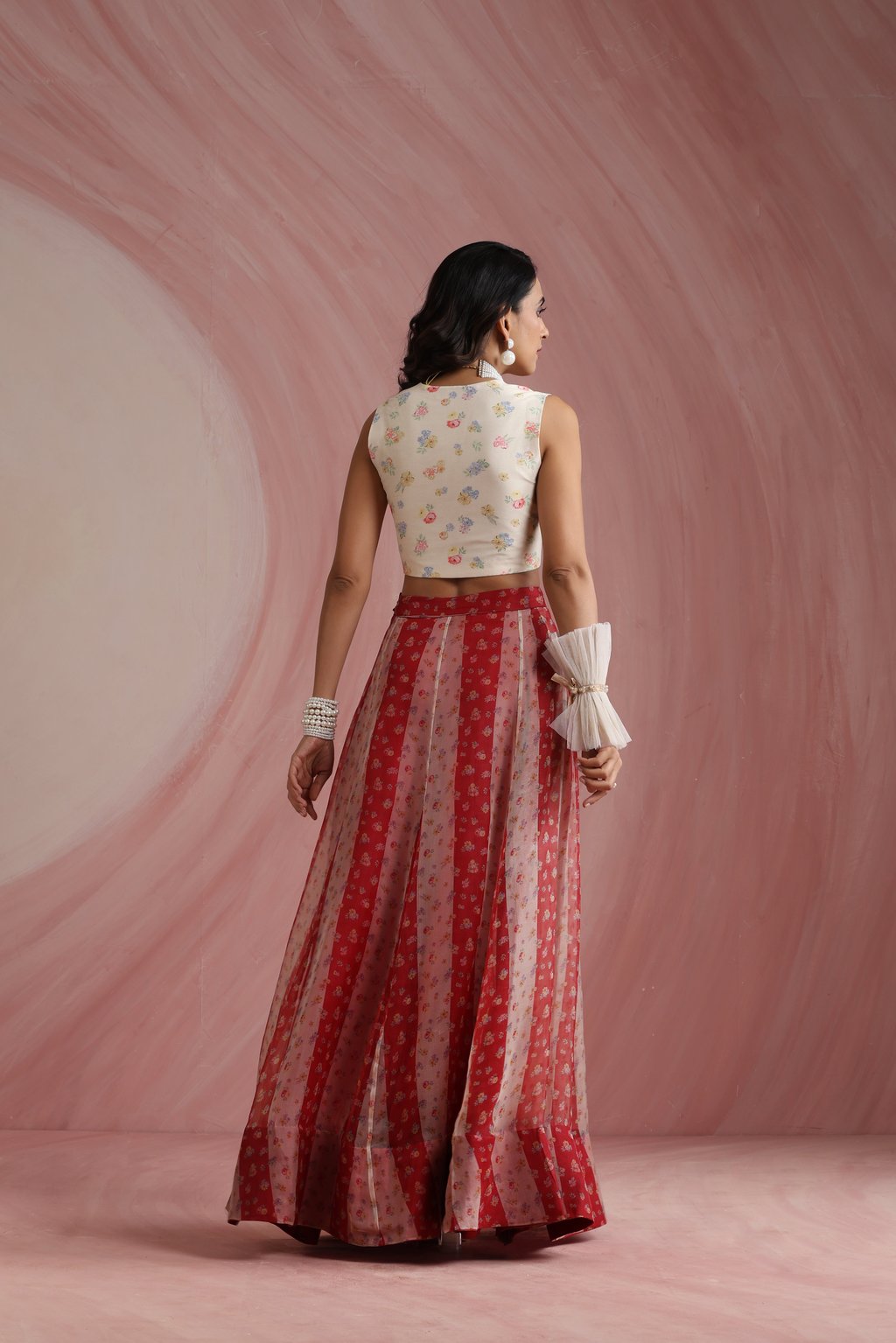 Palace Petals Lehenga Set