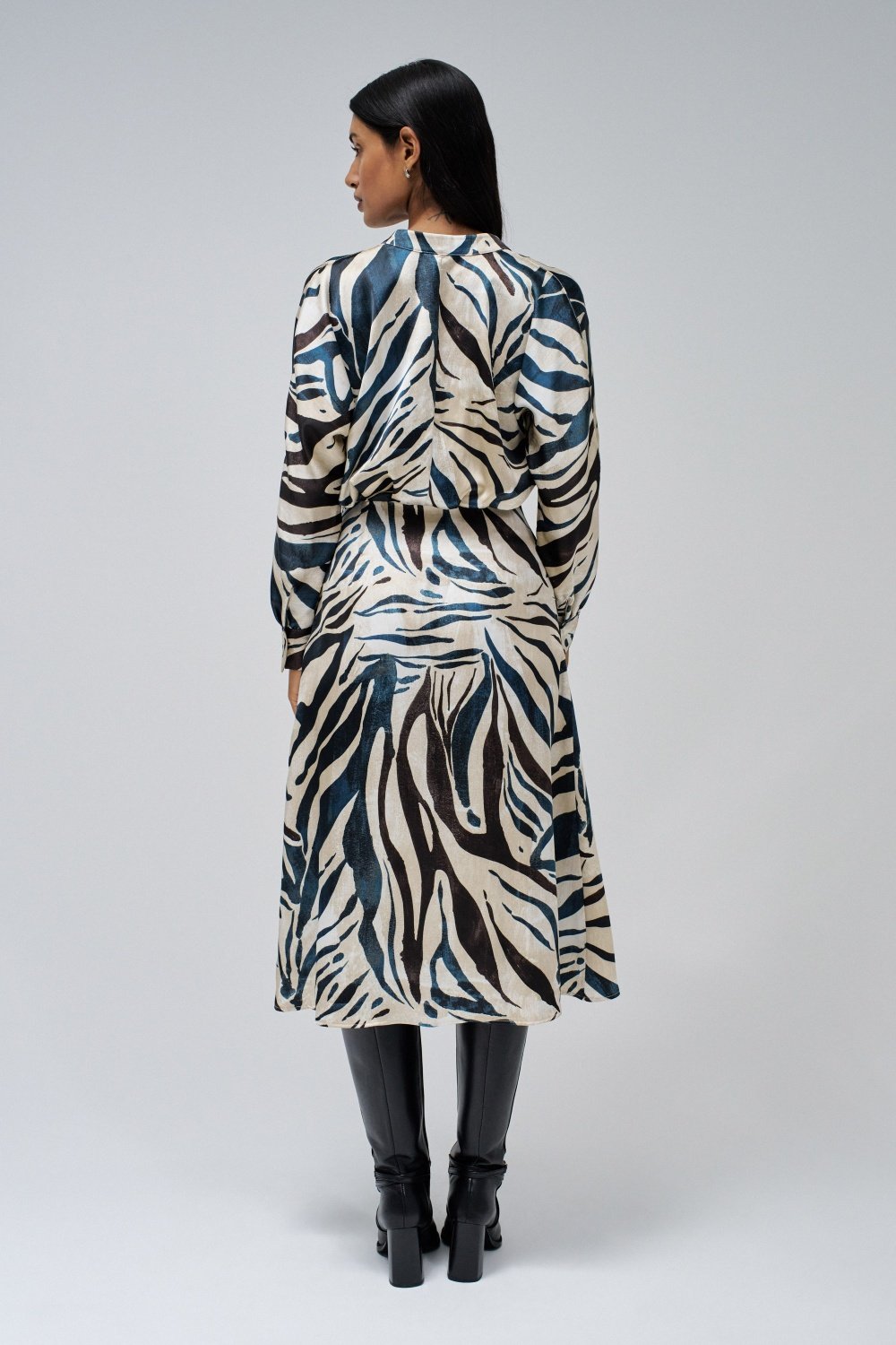 Animal Print Midi Dress