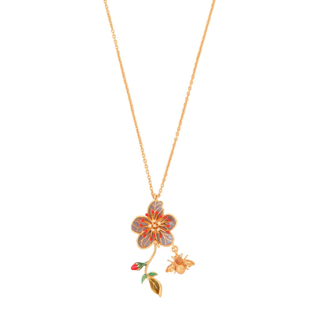 Oona Necklace - Grey