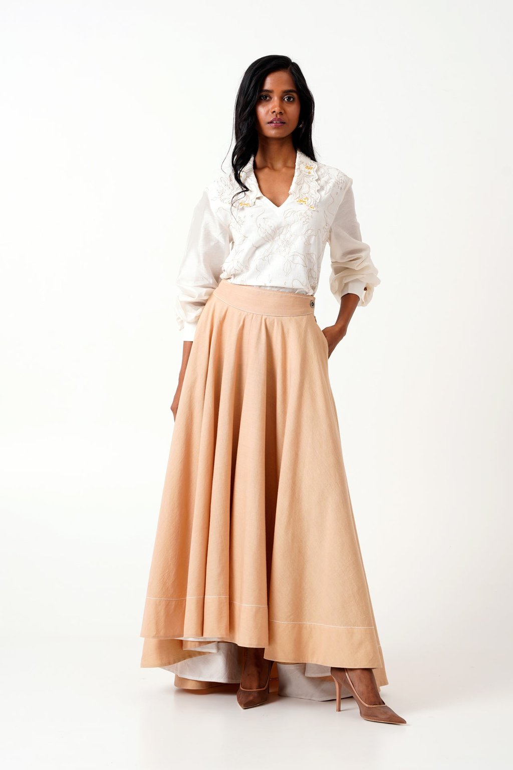 Latte Jena - Swirl Skirt