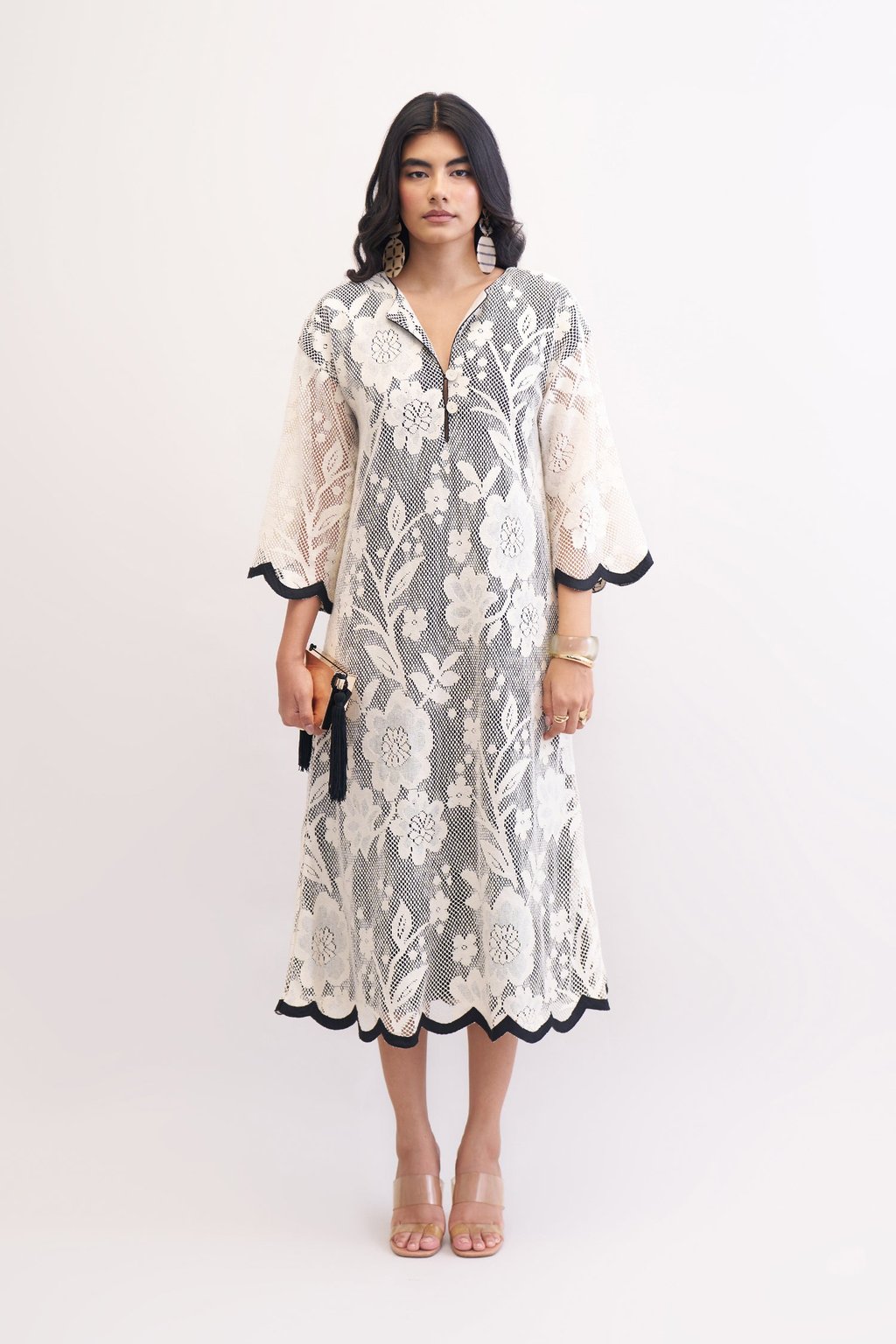 Floret Kaftan Dress