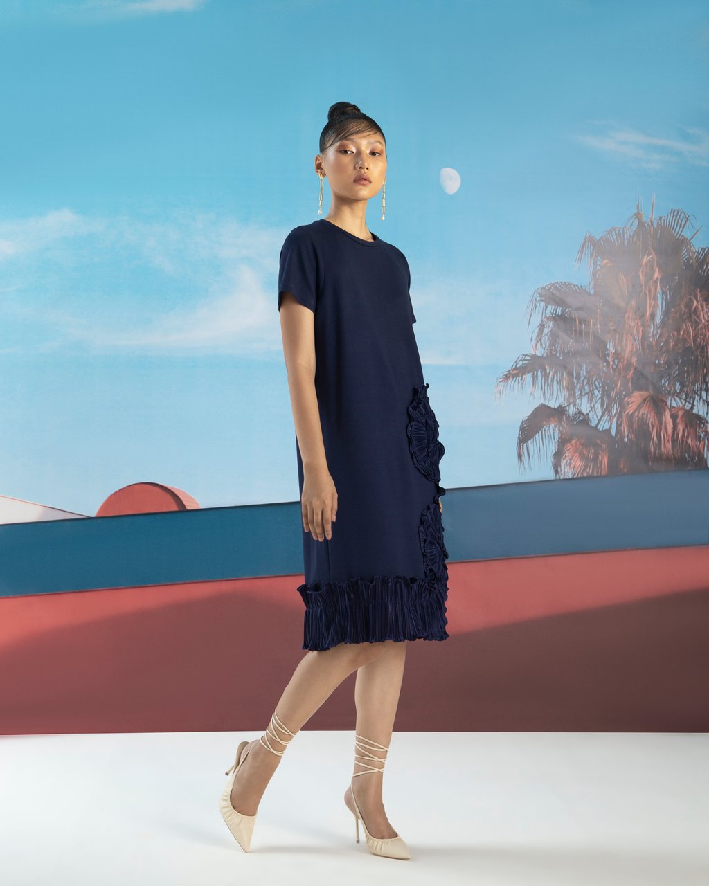 Flower Edge Dress
