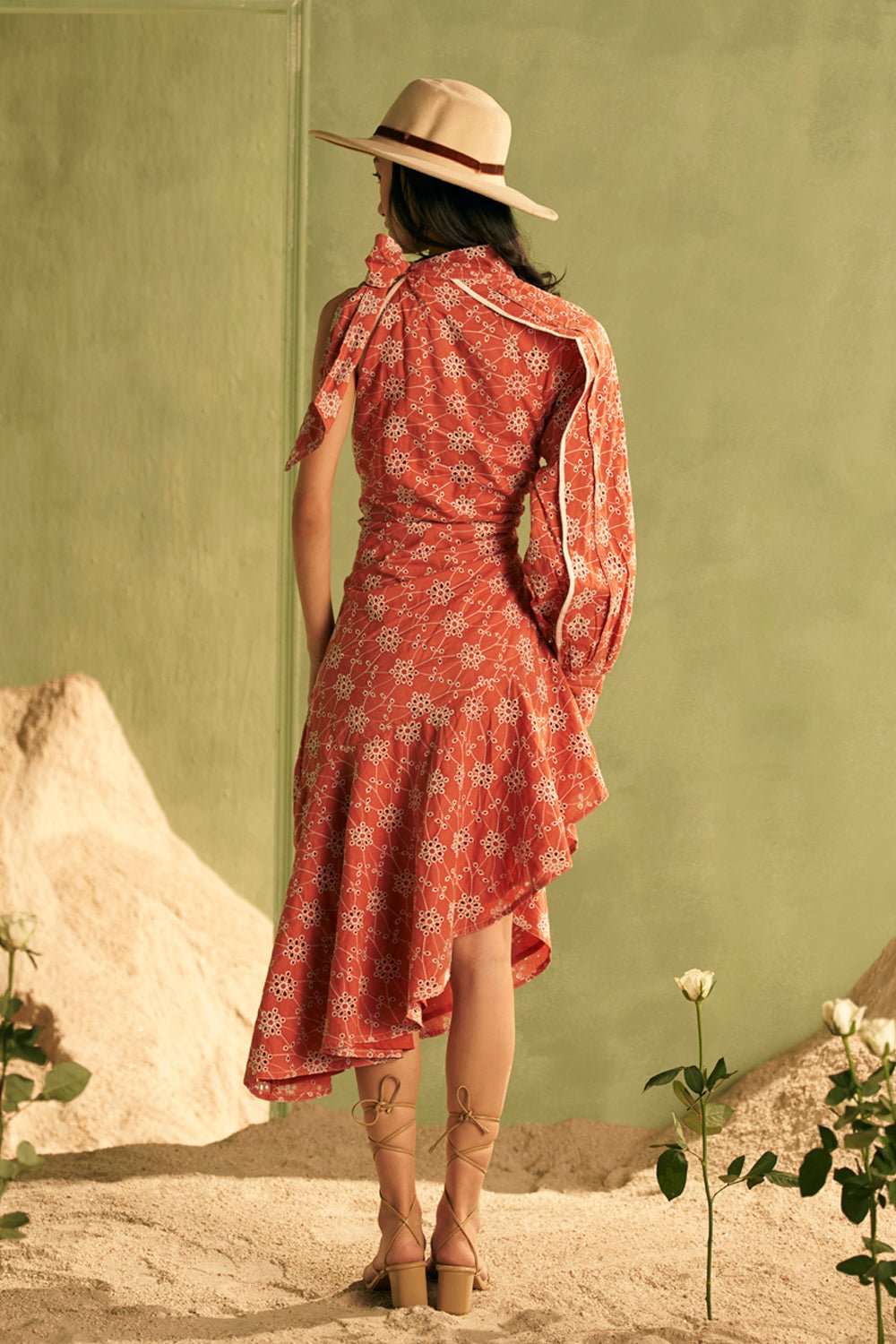 Flattering Eeylet Dress