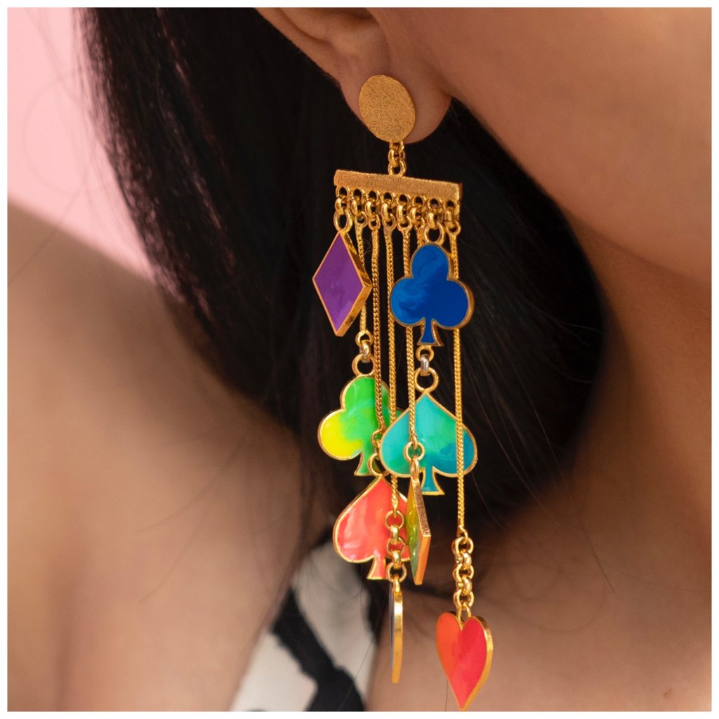 Jashn Earrings All Gold