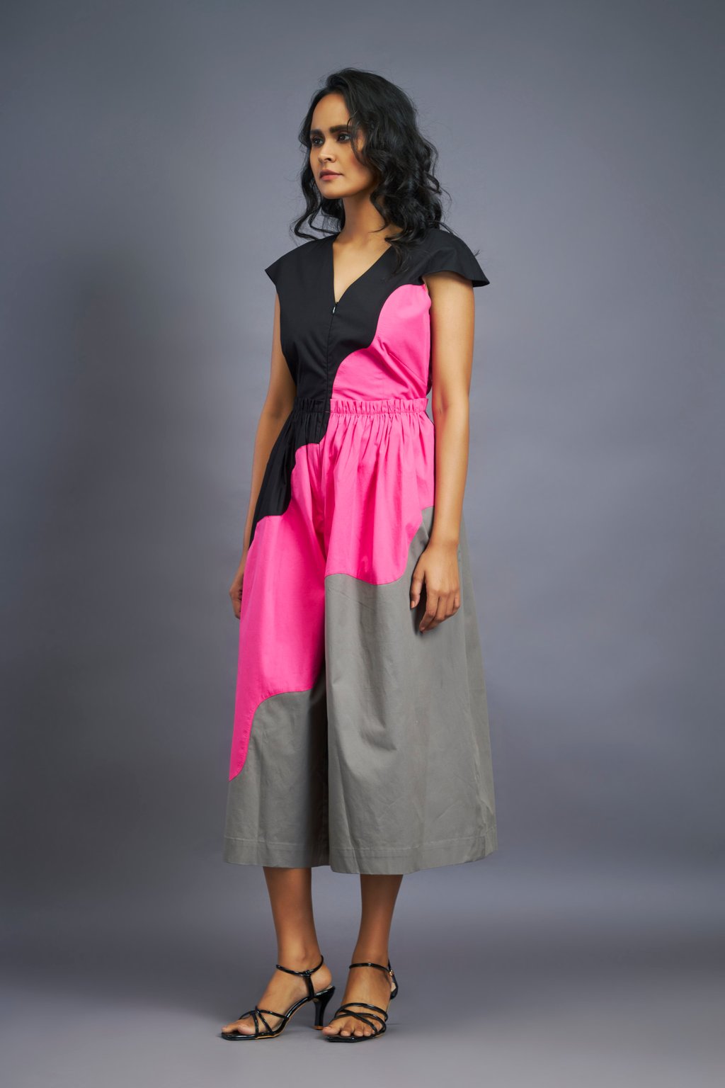 Relax Fit Backless Jumpsuit