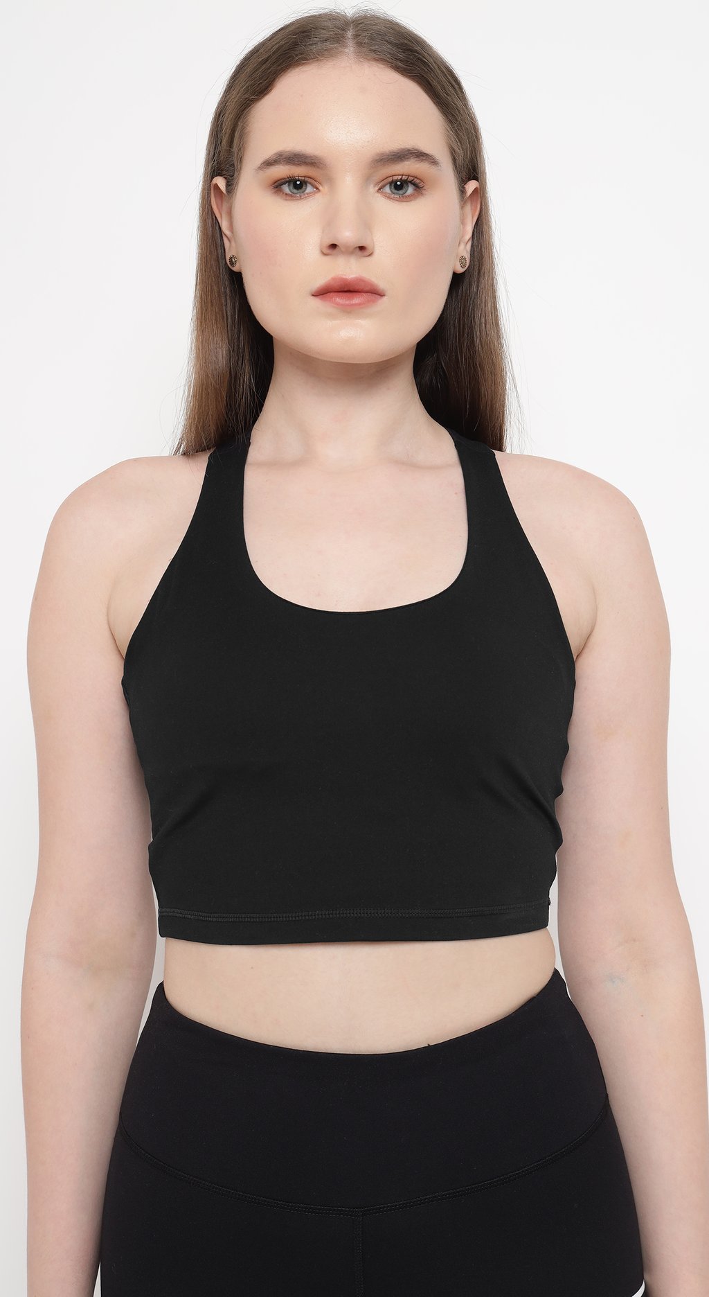 Solid Color Sports Bra