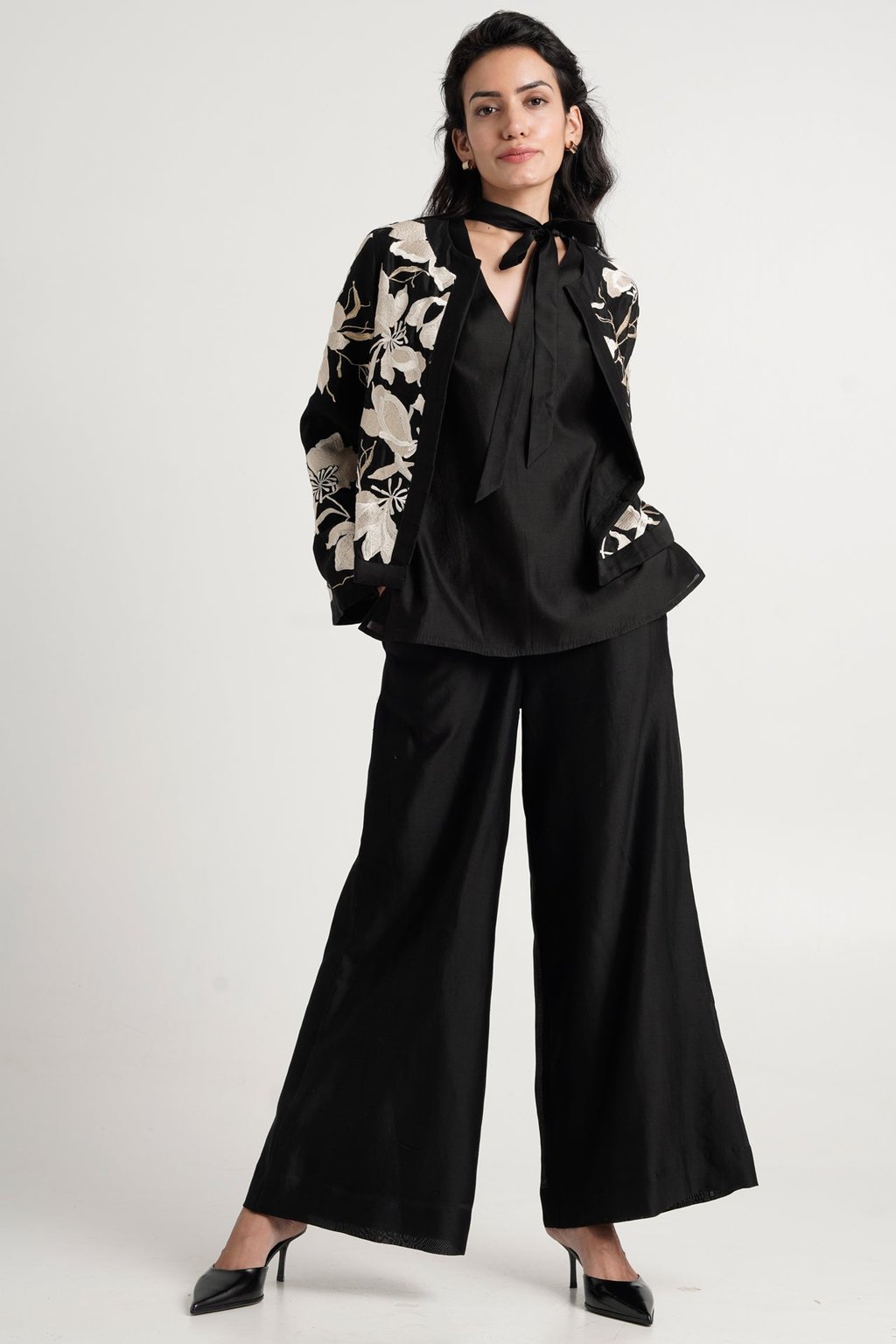 Milan - Dark Skies Shrug Co-Ord Set of 3