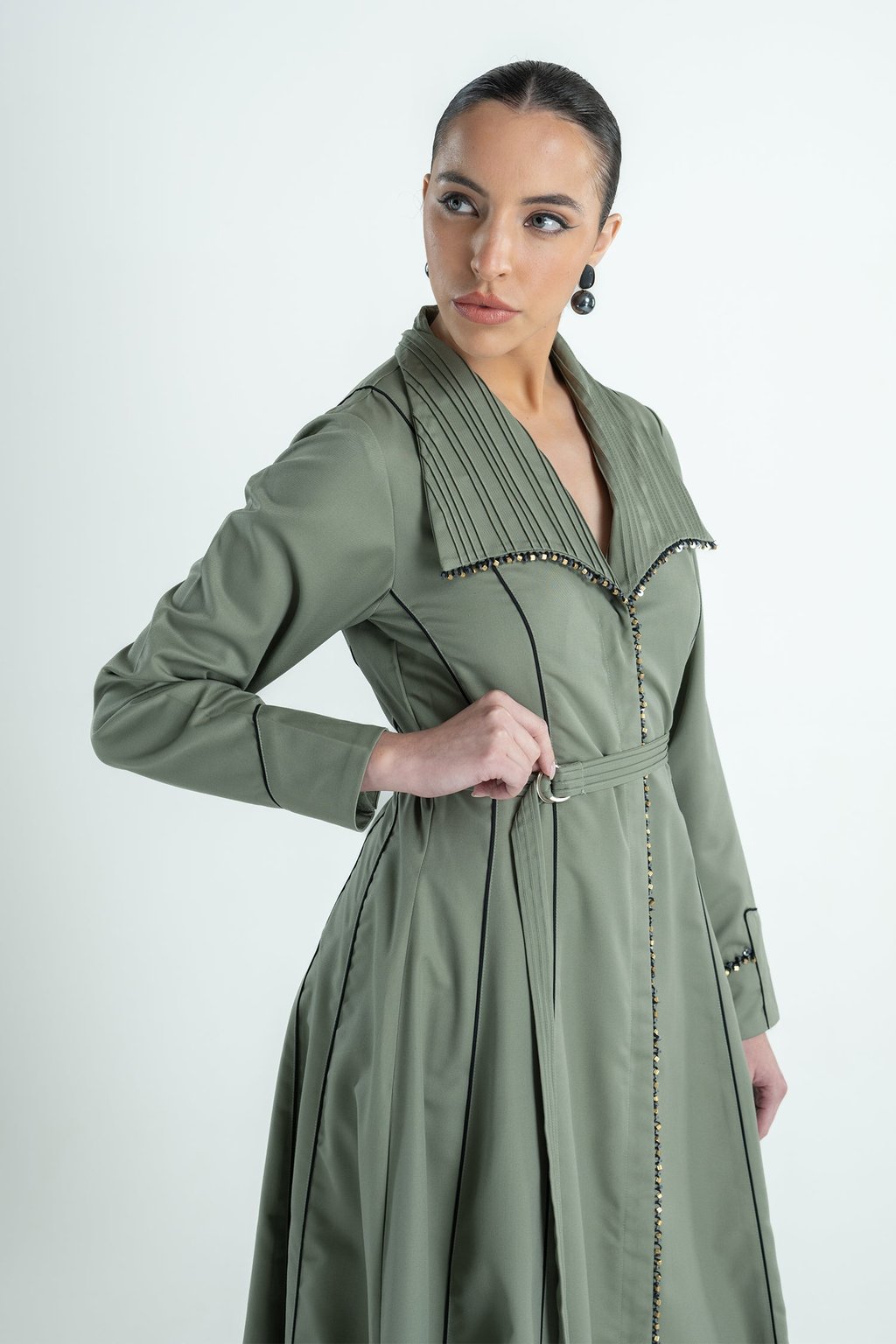 Glimmer Long Trench Gcc