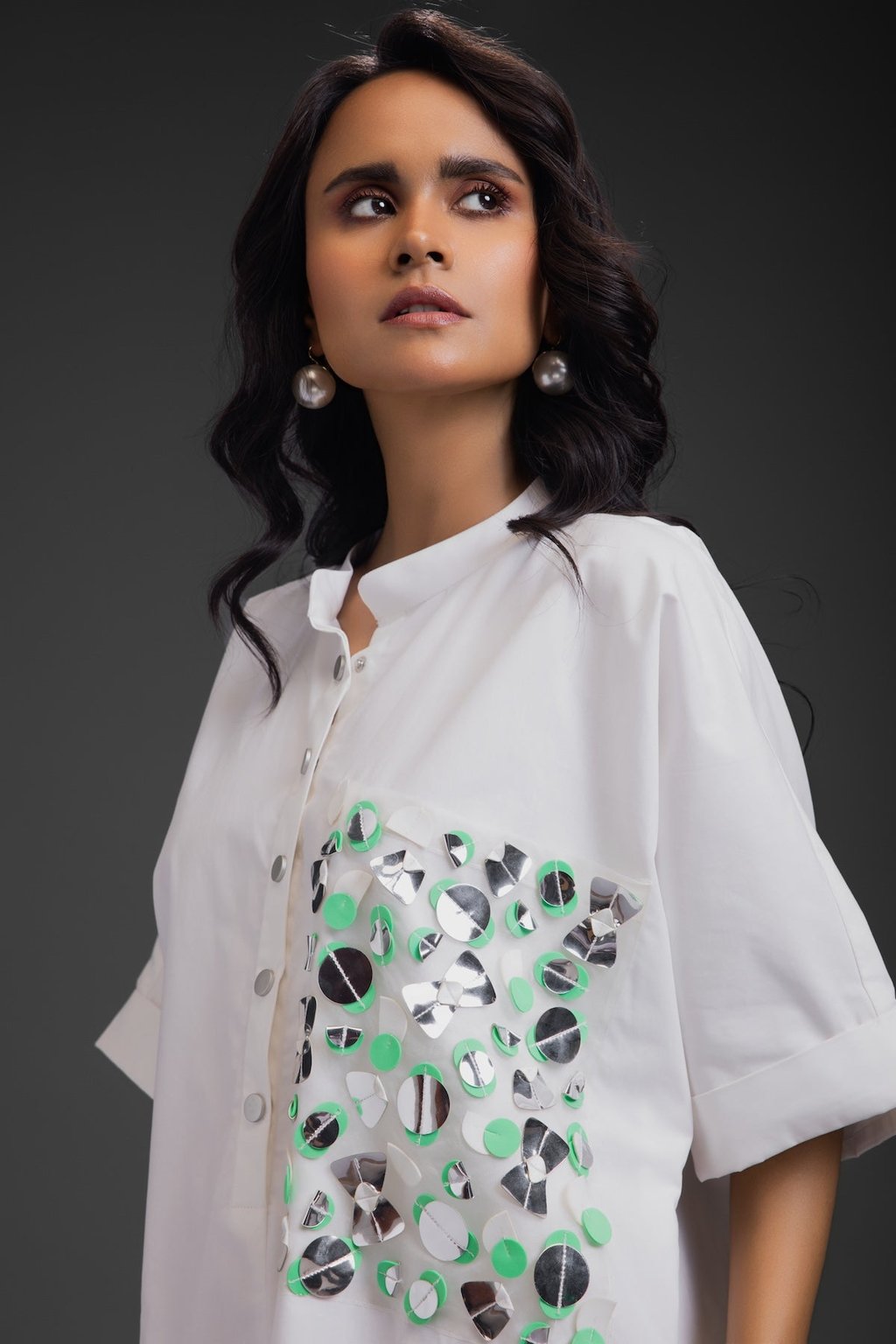 Relaxed Straight Fit Dress with Pocket