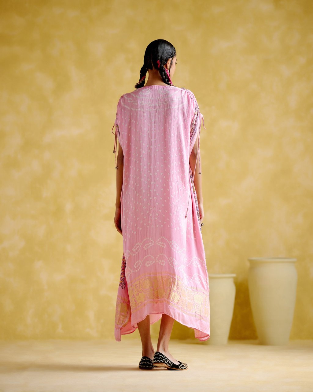 Anuradha Kalamkari Kaftan