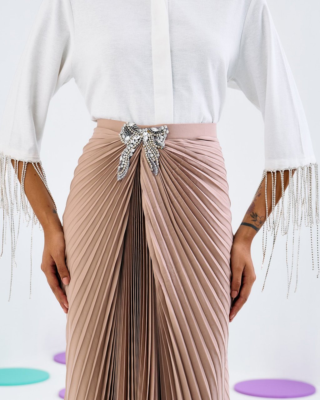 Forever Pleated Skirt