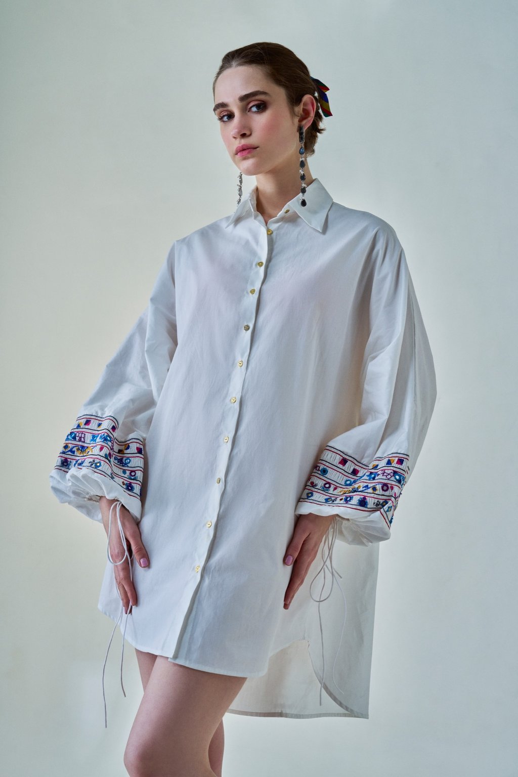 Elsa Shirt White