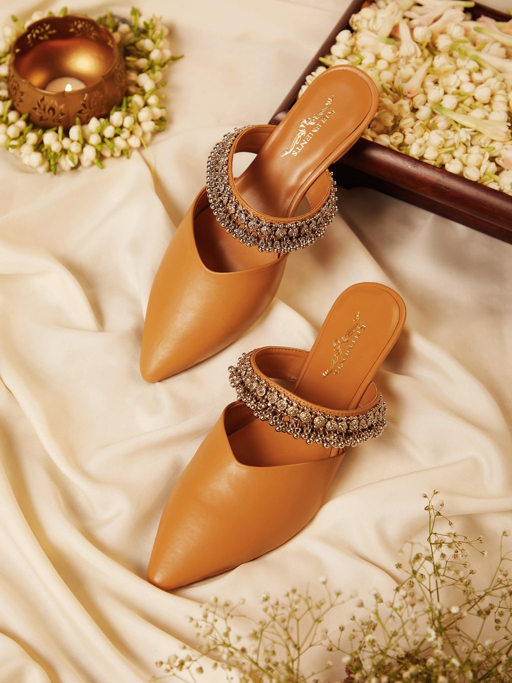 Akali Beige (Mule Heel)