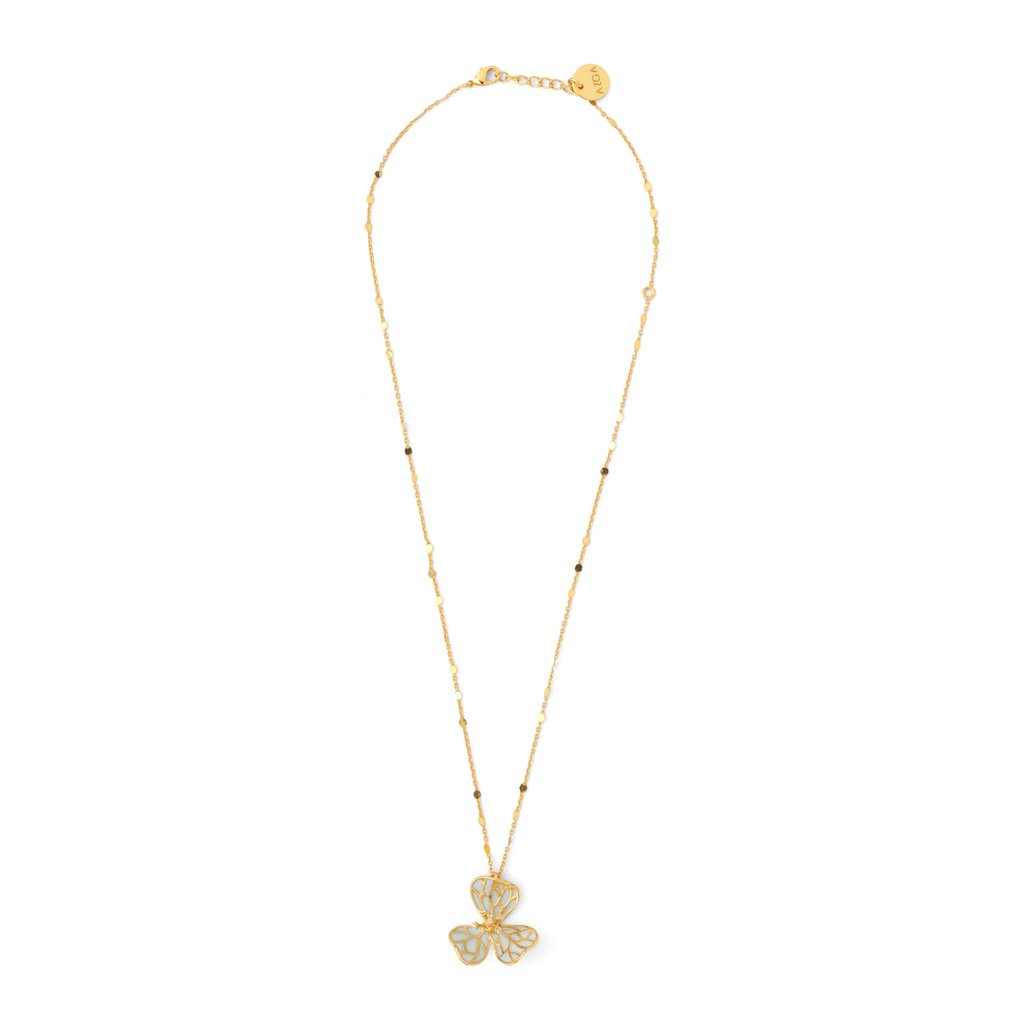 Tiny Fiore Neckchain - Powder Blue