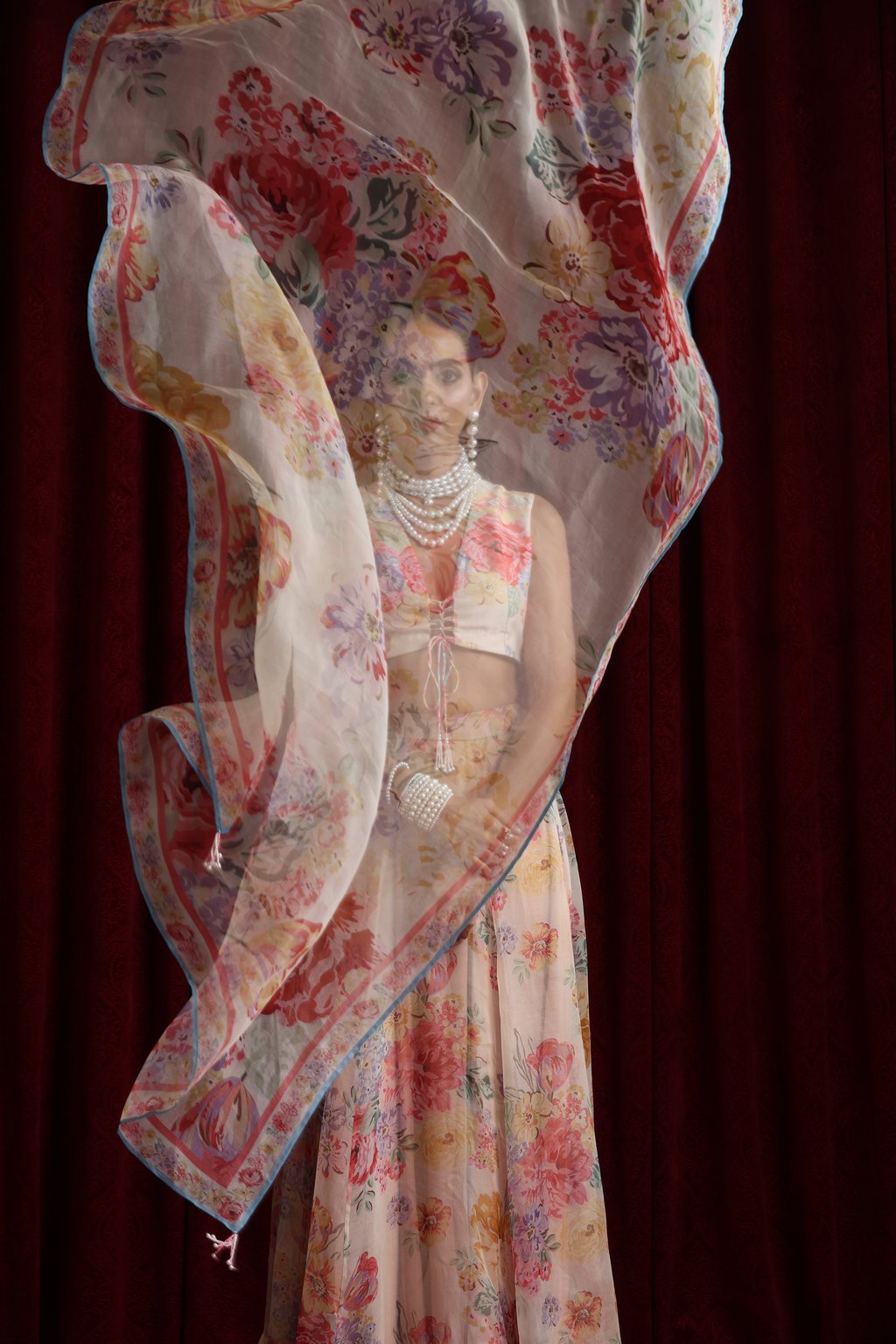 Rose Mahal Lehenga Set
