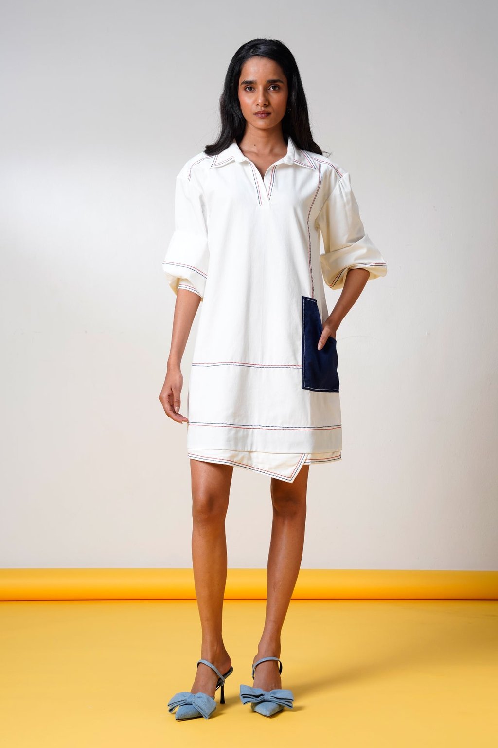 Malik Denim Dream Short Dress
